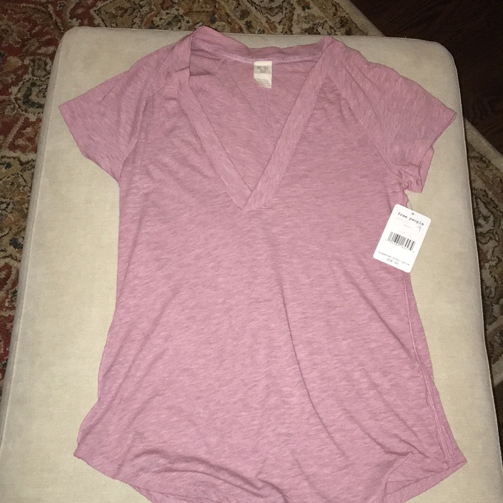 🌹NEW🌹 FREE PEOPLE V NECK TEE